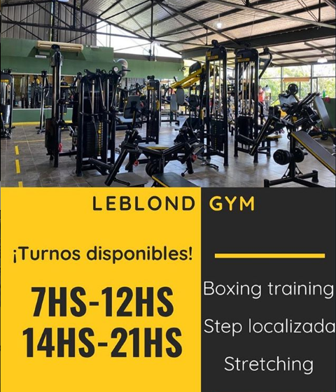  Deportes: Leblond Gym ofrece amplia variedad de disciplinas deportivas para todos los gustos