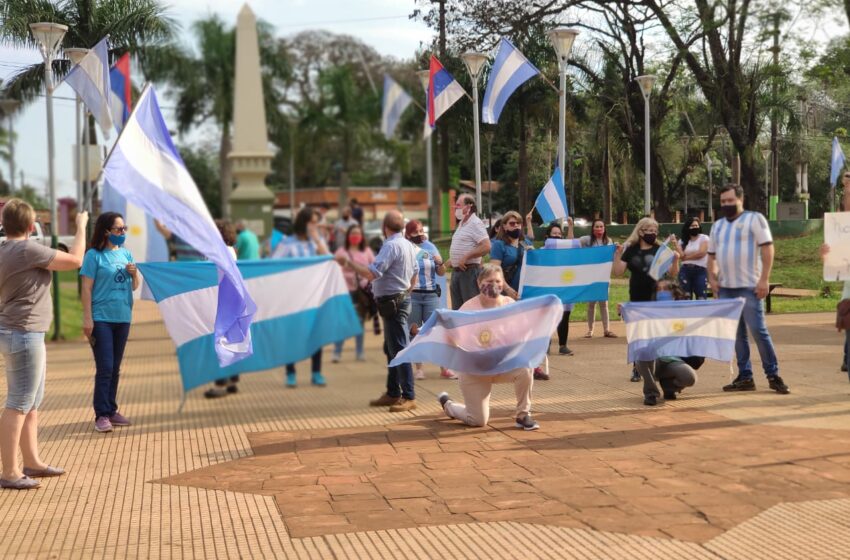  Iguazú se unió a la marcha nacional del #17A