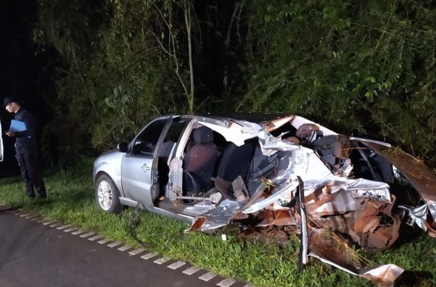  Ayer por la noche se registró un siniestro vial sobre la Ruta Nacional N° 101