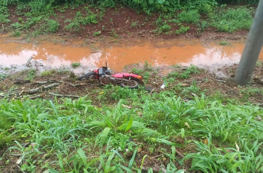  Falleció un motociclista tras un despiste en Puerto Esperanza