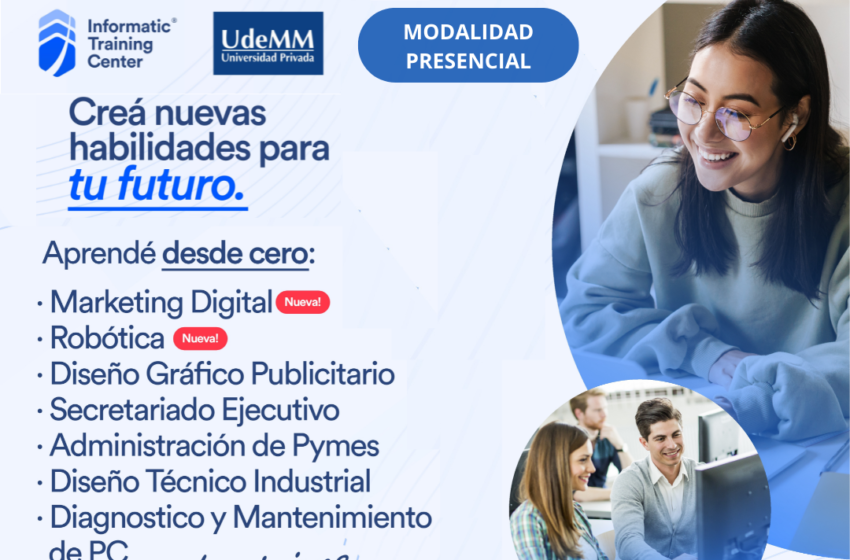  Ingresa a la nota y enterate que capacitaciones tiene para ofrecerte Informatic Training Center en Pto. Iguazú