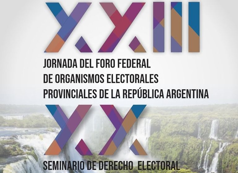  Se realizará en Iguazú el XX Seminario de derecho electoral
