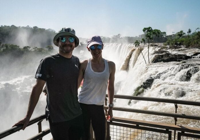  Valtteri Bottas está en Misiones y recorrió Cataratas del Iguazú