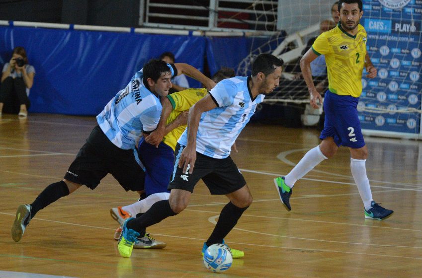  Futsal Amistoso de Selección en Iguazú: Argentina vs Brasil esta noche a partir de las 21 hs
