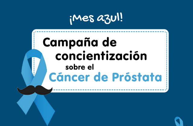  Noviembre Azul: Mes de concientización sobre la lucha contra el cáncer de próstata