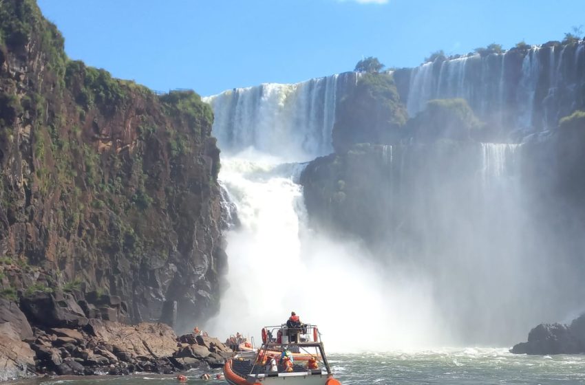  Se realizó simulacro de rescate de personas en el río Iguazú