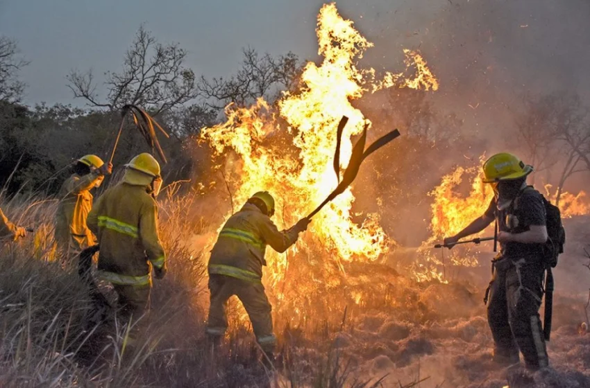  Misiones continúa con riesgo alto de incendios en el Sur y el Norte