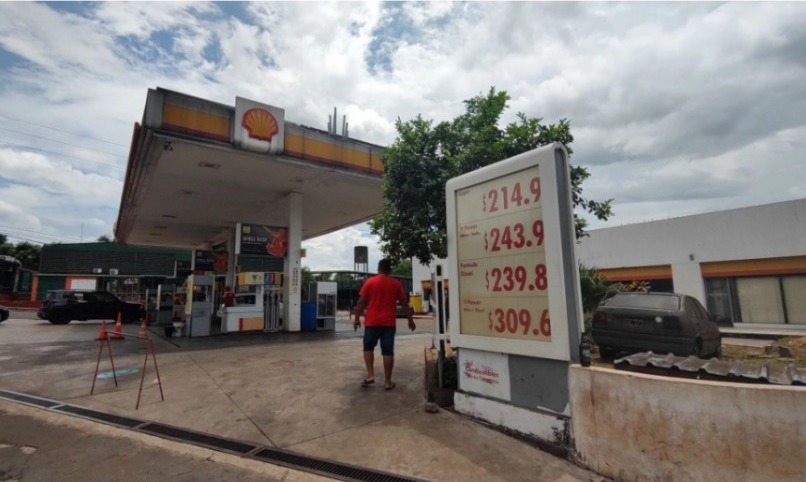  En Iguazú ya se paga más caro el combustible en algunas estaciones de servicio