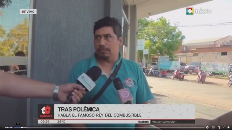  “El rey del combustible” cuestionó los controles a paraguayos