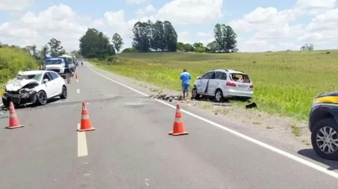  Accidente fatal en Brasil : Choque entre dos autos dejó dos turistas argentinos muertos