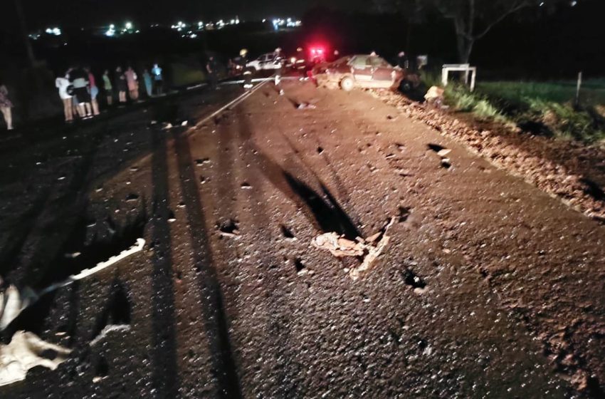  Tres personas murieron en un grave siniestro vial en San Vicente