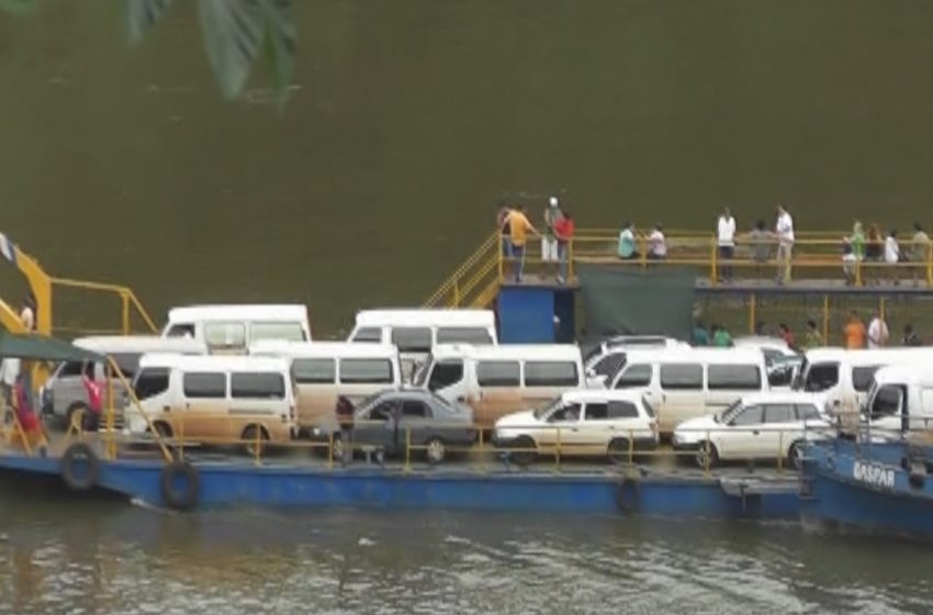  Estiman que para el mes de marzo se habilite el servicio de balsa entre Puerto Libertad e Irala-Paraguay