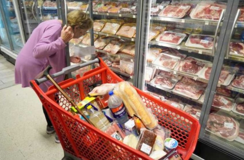  La inflación de alimentos en las últimas cuatro semanas fue de 6,4%