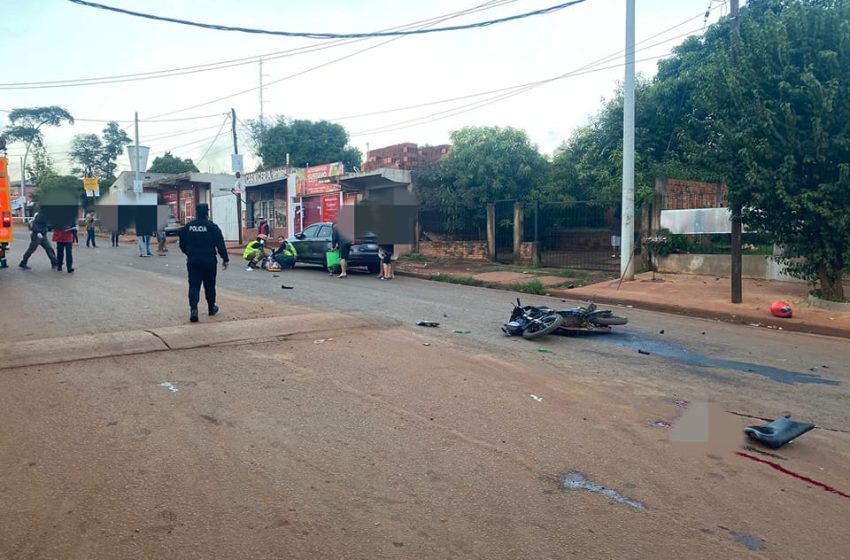  Falleció uno de los involucrados en el siniestro vial en Puerto Iguazú