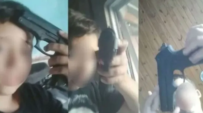  Un chico de 11 años asistió armado a la escuela y le pegó un culatazo a una maestra