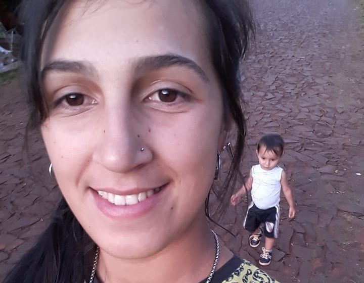  La policía junto a familiares buscan a Rocío Leonela Suarez