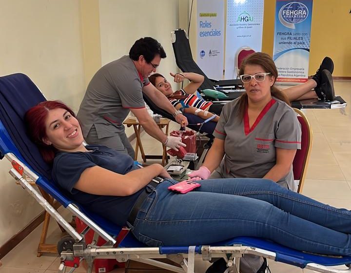  Exitosa jornada de donación de sangre en Iguazú