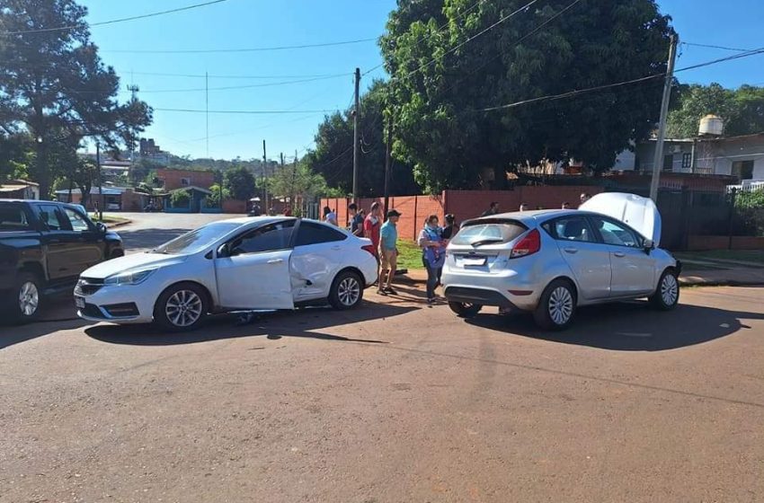  Accidente de tránsito en barrio Ignacio Abiarú