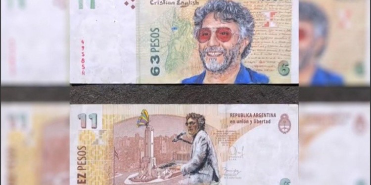  De Belgrano a Fito, el arte en un billete de 10 pesos
