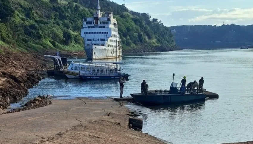  Familiares identificaron el cuerpo hallado en aguas del río Iguazú