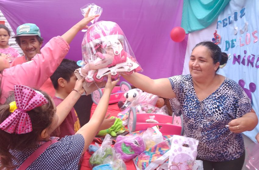  Merendero La Familia festejará el día del niño y solicita colaboración para armar sorpresitas con golosinas