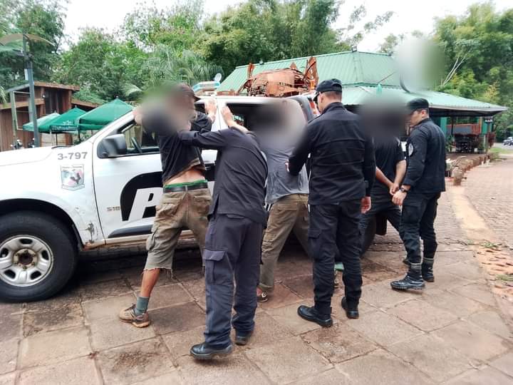  Cuatro hombres detenidos involucrados en distintos hechos en Puerto Iguazú