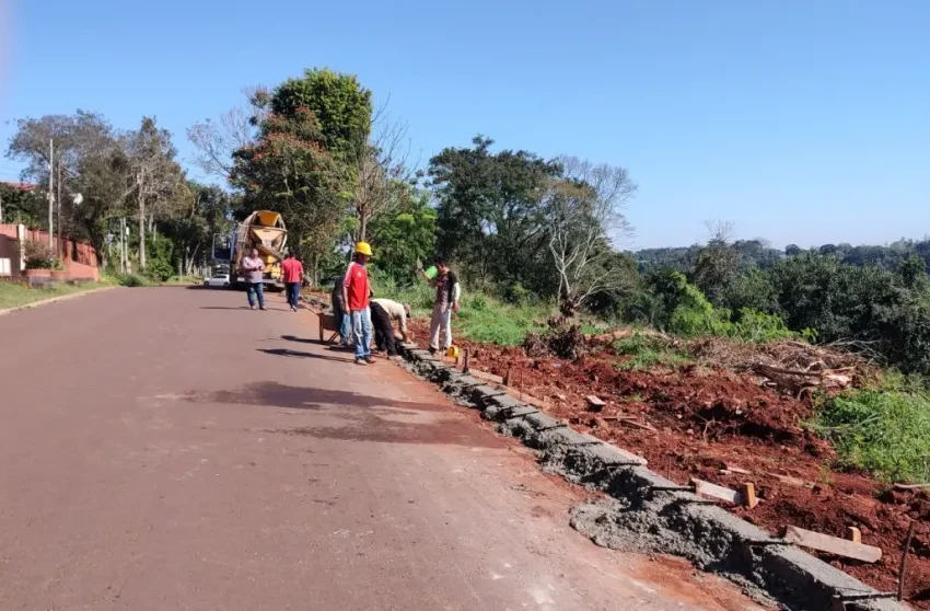  Avanza la obra de la Costanera Este en Puerto Iguazú