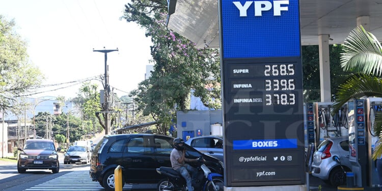  YPF se sumó al aumento de los combustibles: los precios en Misiones