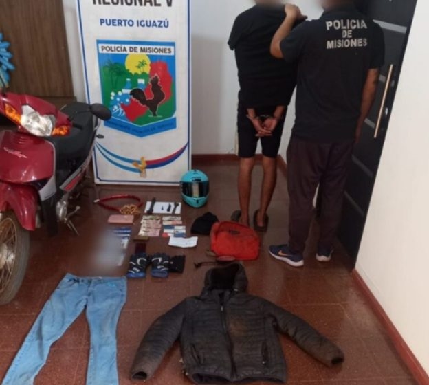 Detuvieron al miembro de una banda que robaba motos en Puerto Iguazú