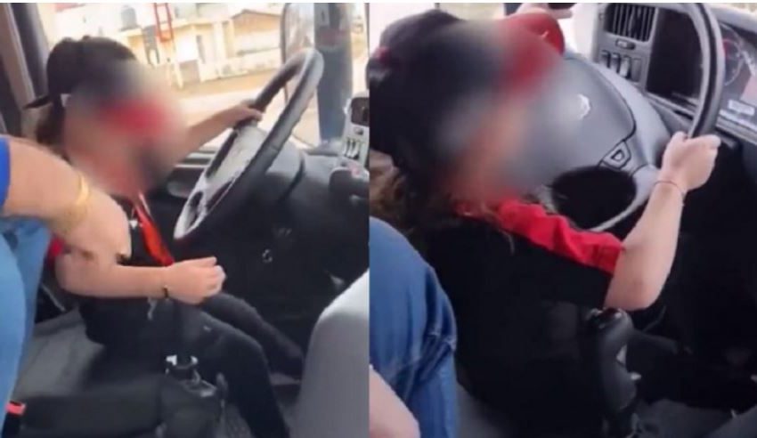  Santa Cruz: le sacaron la licencia a un hombre que hizo manejar un camión a un nene de 7 años