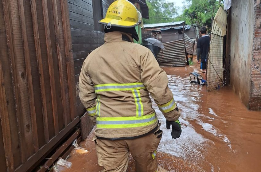  Temporal en Iguazú: Sin evacuaciones pero en guardia preventiva