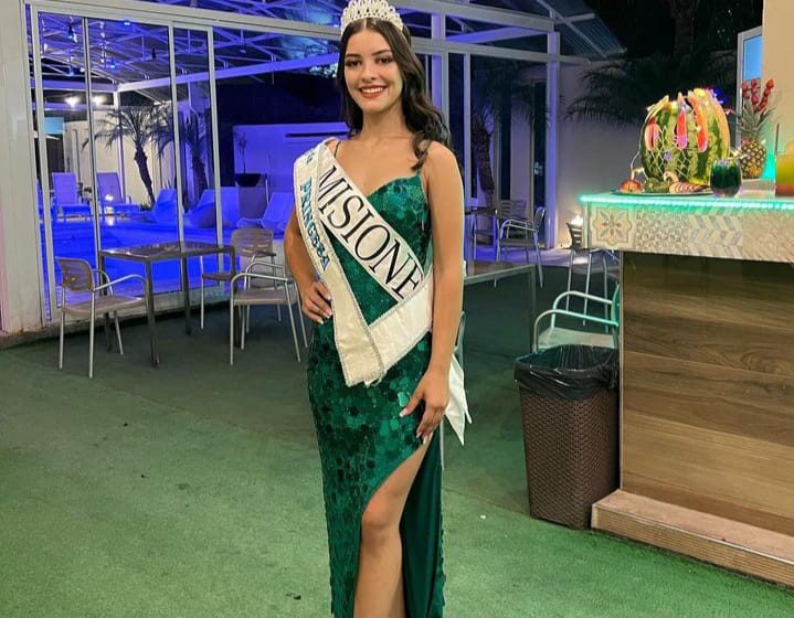  Miss Argentina 2023: Yenifer Da Silva de Puerto Iguazú fue coronada como Segunda Princesa en el certamen
