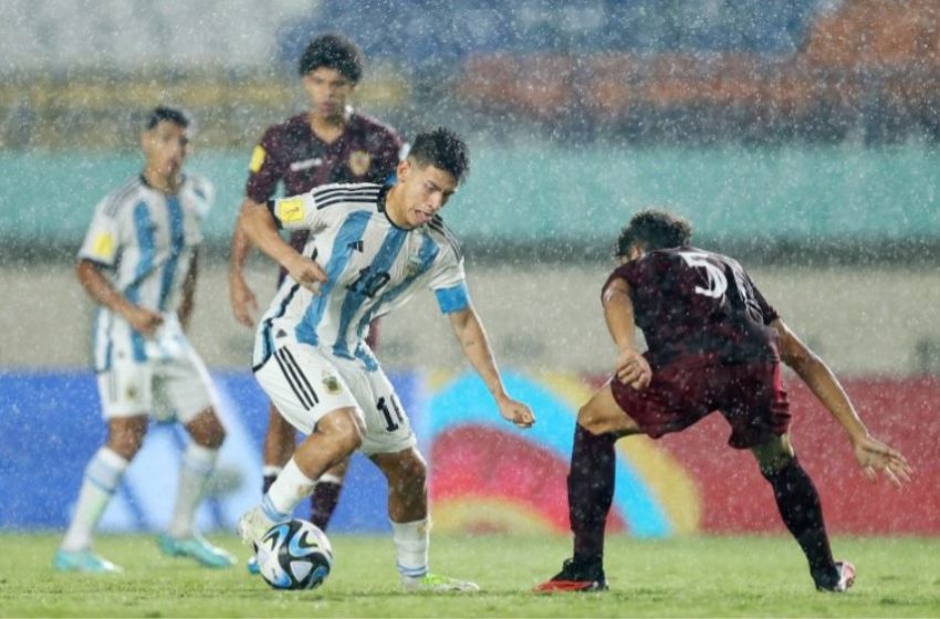  La Selección Sub 17 goleó a Venezuela y se metió en cuartos de final del Mundial