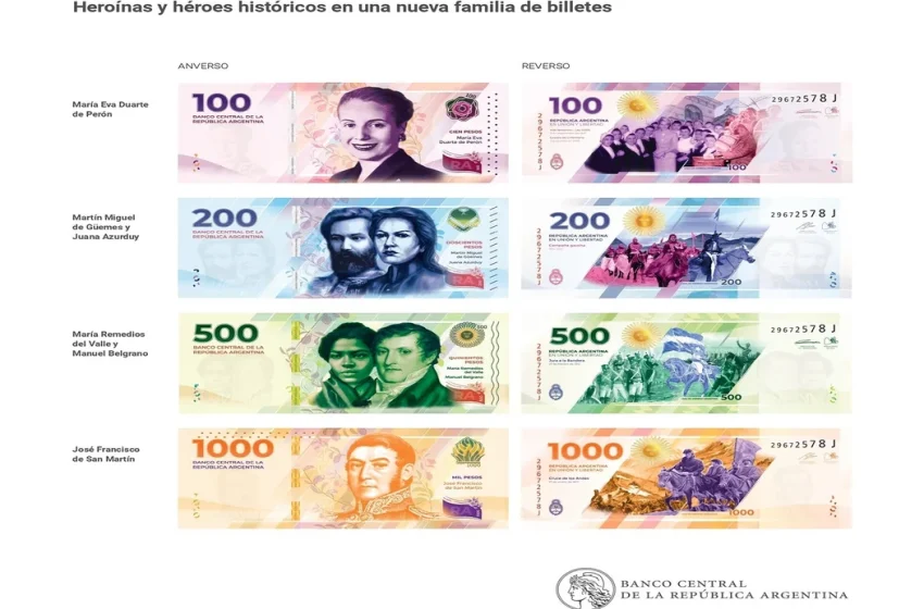  El Banco Central aprobó la emisión de billetes de $10.000 y $20.000: saldrán a circulación este año