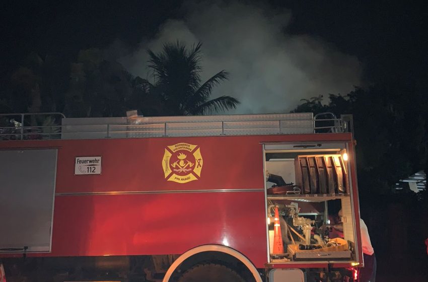 Bomberos sofocaron incendio en una vivienda en B° Villa 14