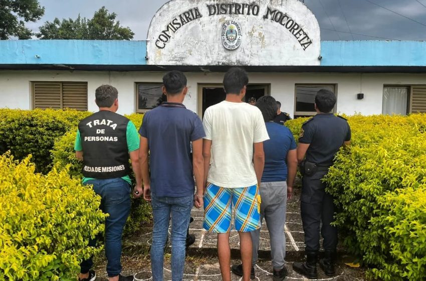 La Policía rescató a tres misioneros víctimas de trata de personas en Corrientes