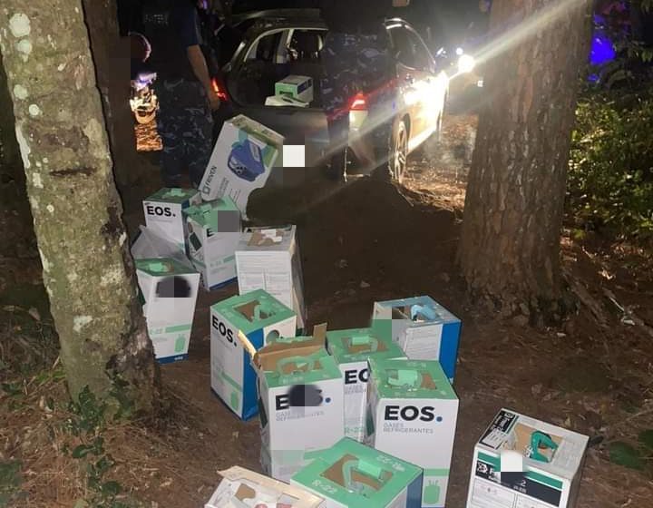  Casi 5 millones de pesos en contrabando fueron incautados por policías en Iguazú