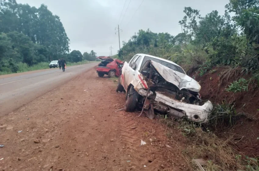  Dos fallecidos tras colisión sobre la ruta provincial 19