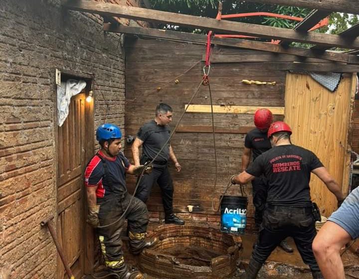  Encuentran restos óseos en un pozo durante la búsqueda de Jorge Omar Rivero en Iguazú: hay dos detenidos