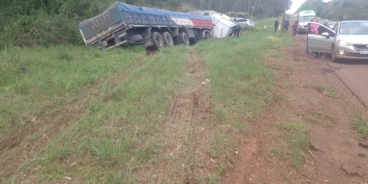  Camionero murió luego de descompensarse al volante sobre la ruta 12