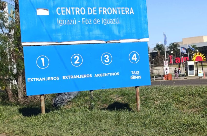  Cambio en la disposición de casillas de entrada para extranjeros y argentinos en el Centro de Fronteras