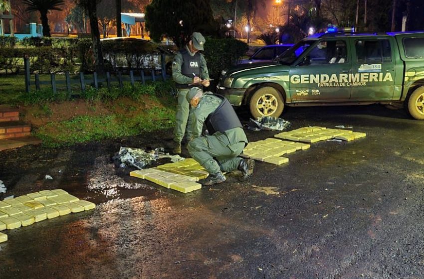  Gendarmería secuestró 97 kilos de estupefacientes en Misiones