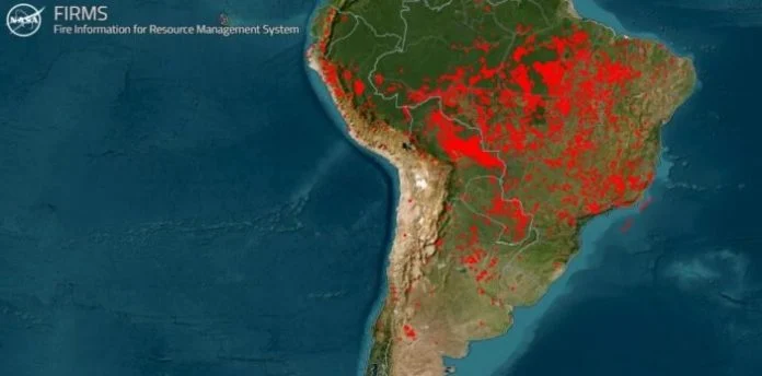  Se multiplicó la cantidad de focos de incendios en Paraguay, Brasil, Bolivia, Córdoba: el humo sigue afectando a Misiones