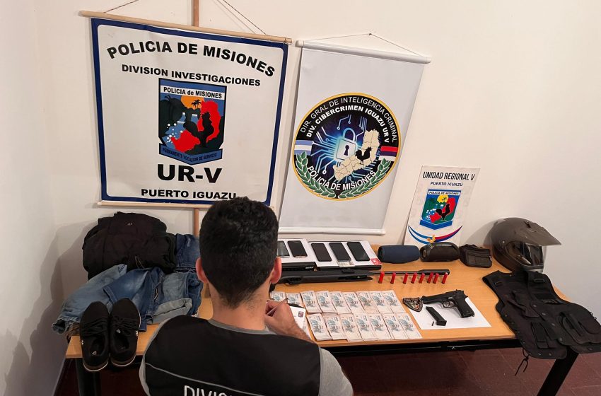  Tres allanamientos en Iguazú para atrapar a la banda acusada de un millonario robo