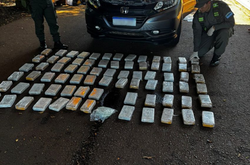  Pareja ocultaba más de 80 kilos de cocaína en el chasis de su vehículo