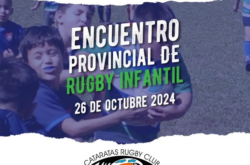  Este sábado se desarrollará un nuevo Encuentro Provincial de Rugby Infantil en Pto. Iguazú