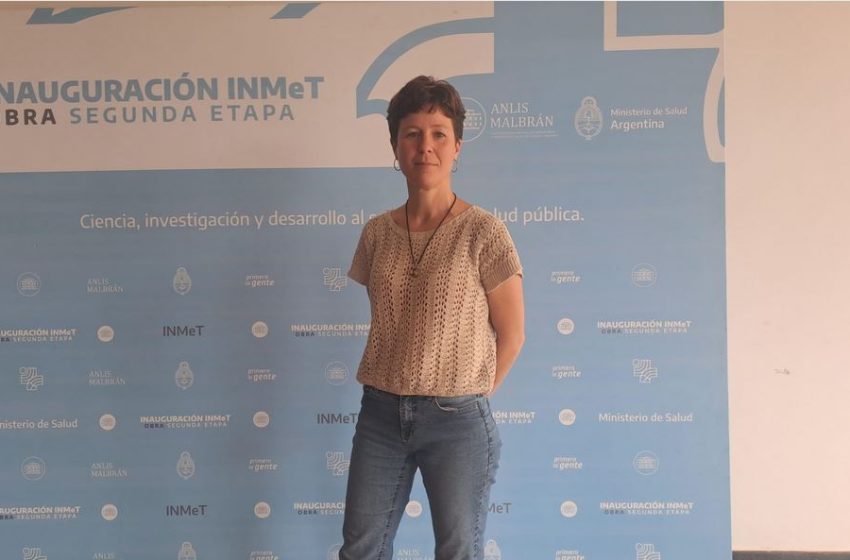  Investigadora del INMeT recibe el premio “Dr. Luis De Santis” a la mejor tesis doctoral en Entomología 2021-2023