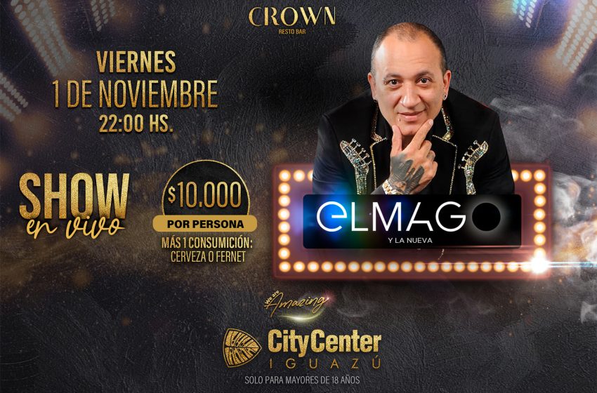  Próximo Show en Casino City Center Iguazú: El Mago y La Nueva