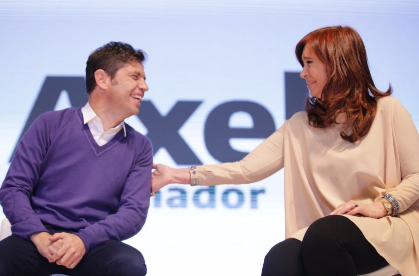  CFK “dolida” con el gobernador Kicillof