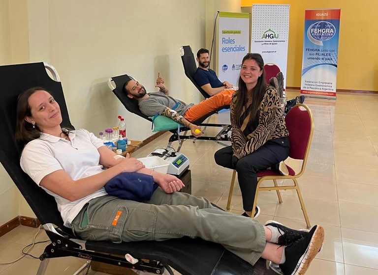  Rotary Club Puerto Iguazú Cataratas organiza jornada de donación voluntaria de sangre